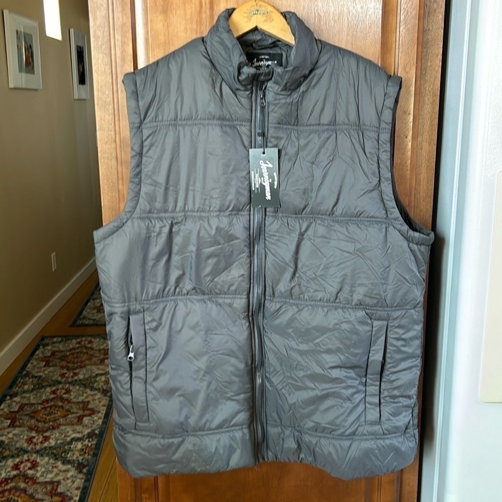 Journeyman Bag Co. Puffer Vest Size 2XL New With Tags
